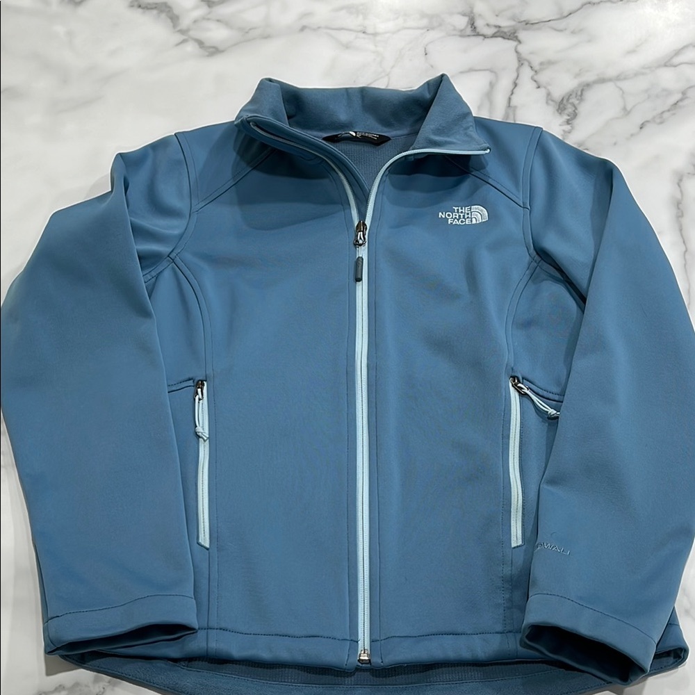 The North Face Blue Softshell Jacket